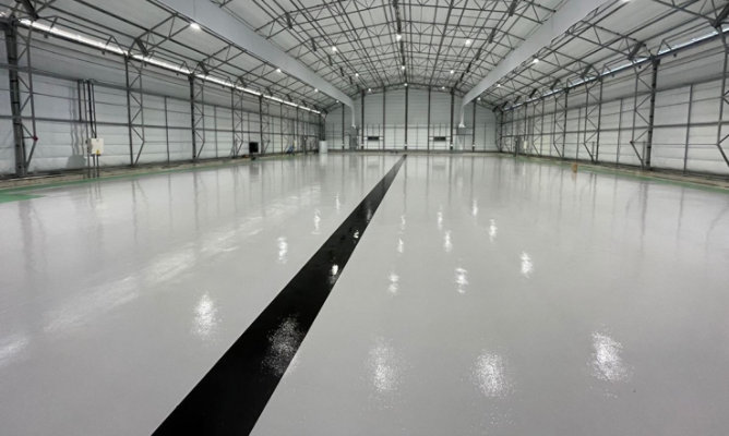 Resuflor™ installed at RAF's Teesside Airport Hangar