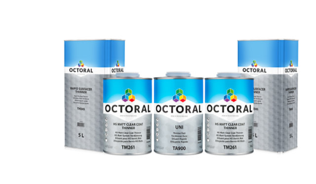 Octoral thinners range.