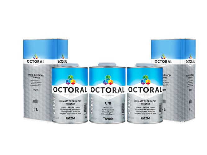 Octoral thinners range