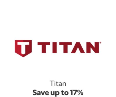 Titan. Save up to 17%.