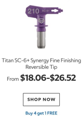 Titan SC-6+ Synergy Fine Finishing Reversible Tip. From $18.06-26.52. Shop now. Buy 4 Get 1 Free.