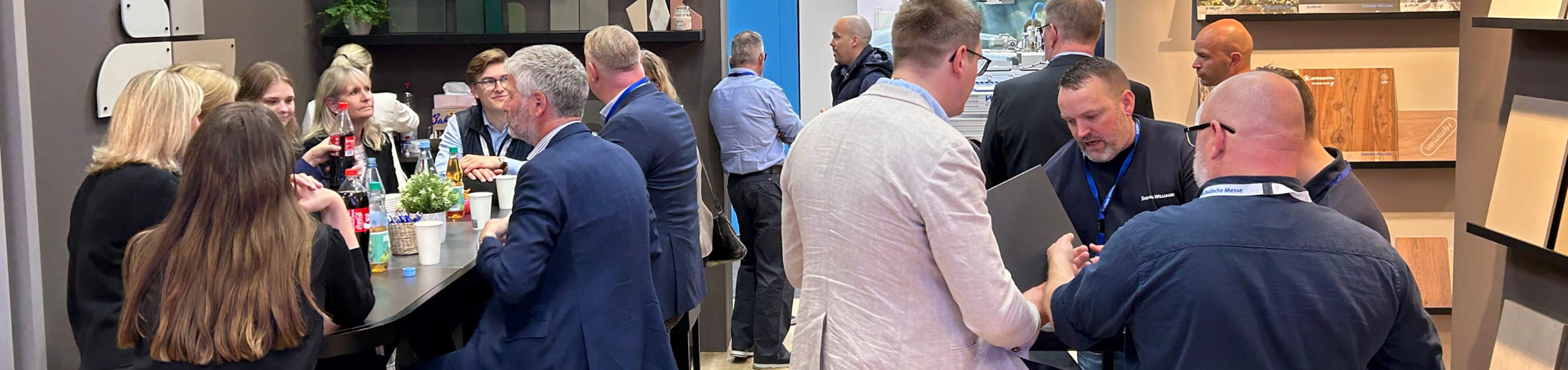 Ligna 2025 tradeshow Sayerlack panels