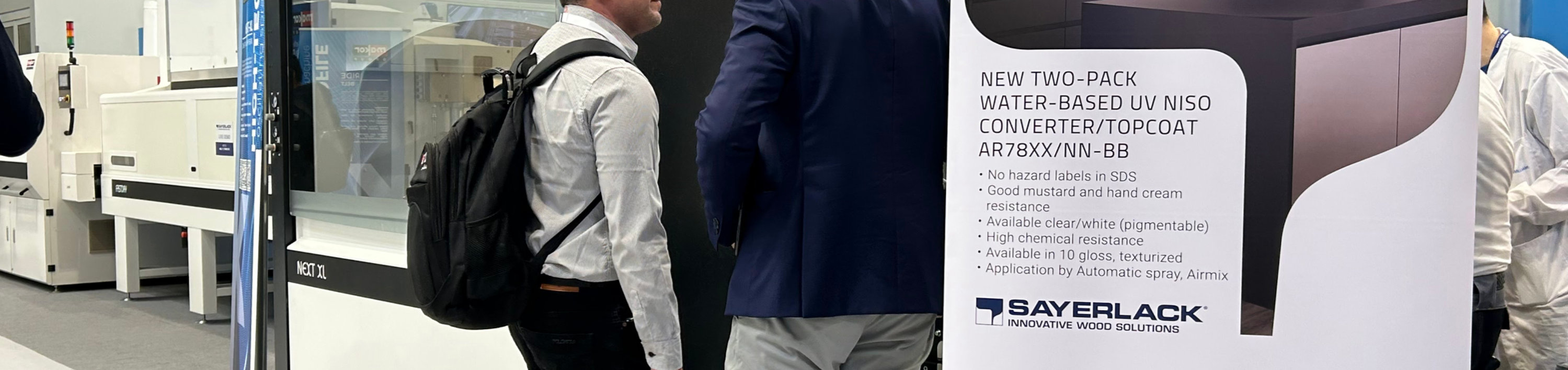 Ligna 2025 tradeshow Sayerlack panels