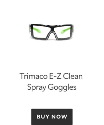 Trimaco E-Z Clean Spray Goggles. Buy now.