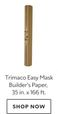 Trimaco Easy Mask Builder's Paper, 35 in. x 166 ft. Shop now.