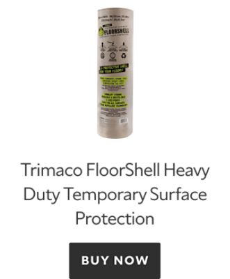 Trimaco FloorShell Heavy Duty Temporary Surface Protection. Buy now.