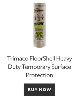 Trimaco FloorShell Heavy Duty Temporary Surface Protection. Buy now.