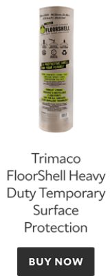 Trimaco FloorShell Heavy Duty Temporary Surface Protection. Buy now.