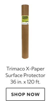 Trimaco X-Paper Surface Protector 36 in. x 120 ft. Shop now.