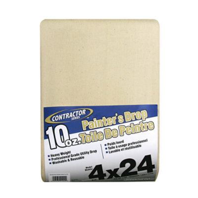 Trimaco Stay Put Canvas Plus Slip Resistant Drop Cloth