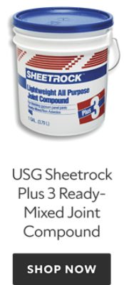 USG Sheetrock Plus 3 Ready Mixed Joint Compound. Shop now.