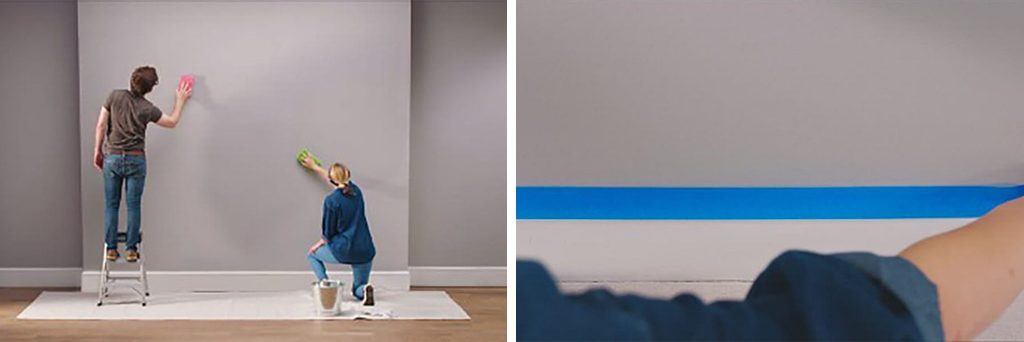 Tips For Painting Horizontal Stripes How To Paint Stripes On A Wall