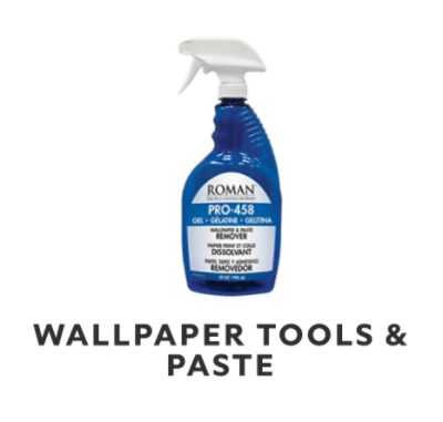 Roman wallpaper remover spray.