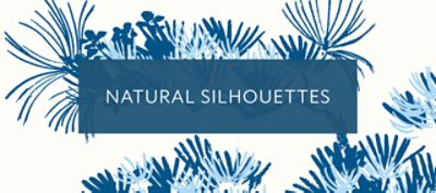 Wallquest Wallpaper Natural Silhouettes Collection.