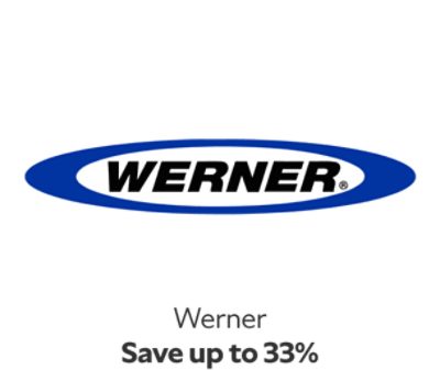 Werner Save up to 33%