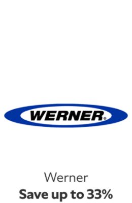 Werner Save up to 33%
