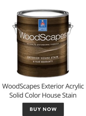 Woodscapes Exterior Acrylic Solid Color House Stain. Buy now.