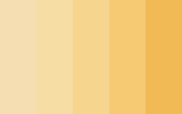 Yellow paint color swatches.