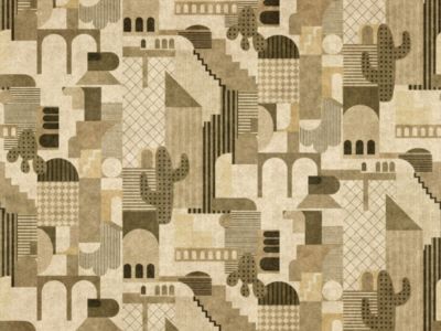 INHAUS PRINTED VELVET VIRALOFF