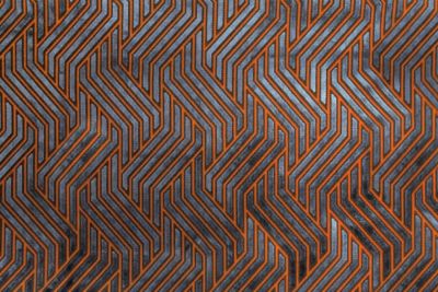 MODERNIST JACQUARD VELVET