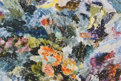 VERNISSAGE PRINTED VELVET