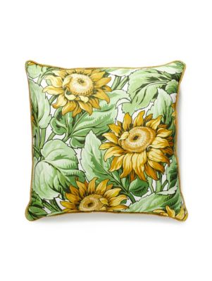 SUNFLOWER PRINT PILLOW