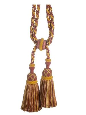 SAFARI CUT FRINGE TIEBACK A