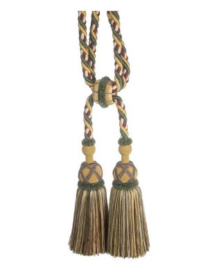 SAFARI CUT FRINGE TIEBACK A