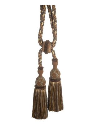 SAFARI CUT FRINGE TIEBACK A