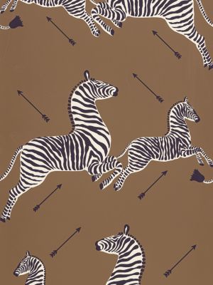 ZEBRAS - WALLPAPER - TRIMMED