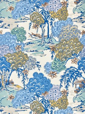 SEA OF TREES WALLCOVERING