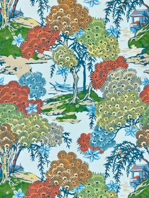 SEA OF TREES WALLCOVERING