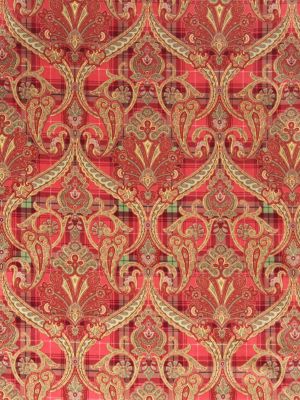 HIGHLAND FLING PRINTED VELVET
