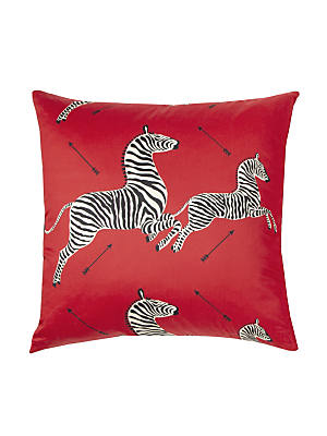 DAZZLE OF ZEBRAS PILLOW