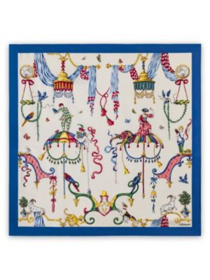 VENETIAN CARNIVAL SILK SCARF