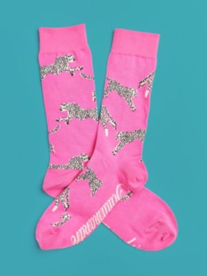 LEAPING CHEETAH SOCKS