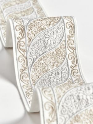 PAISLEY EMBROIDERED TAPE