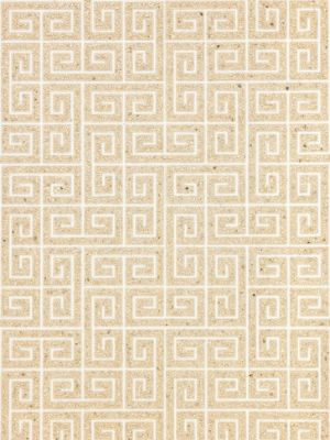 FRET MOSAIC GRASSCLOTH
