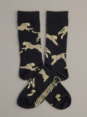 LEAPING CHEETAH SOCKS