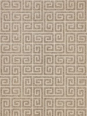 FRET MOSAIC GRASSCLOTH