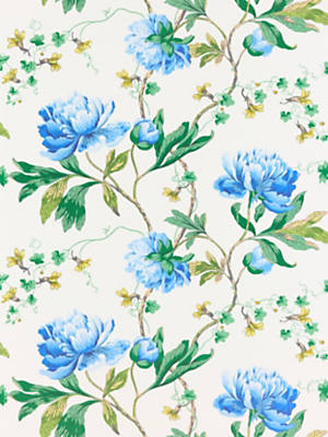 Spectrum Retro Floral in Periwinkle Spectrum Retro Floral in Periwinkle