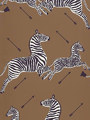 ZEBRAS - VINYL MASAI RED Scalamandre ZEBRAS - VINYL MASAI RED Scalamandre