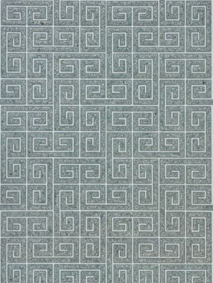 FRET MOSAIC GRASSCLOTH