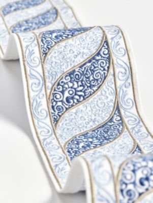 PAISLEY EMBROIDERED TAPE