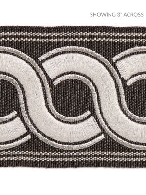 GUILLOCHE EMBROIDERED TAPE