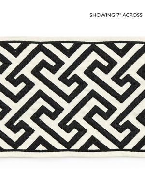 LABYRINTH EMBROIDERED TAPE