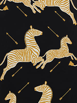 ZEBRAS - VINYL MASAI RED Scalamandre ZEBRAS - VINYL MASAI RED Scalamandre