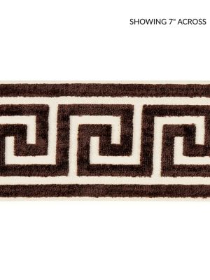 GREEK KEY VELVET TAPE