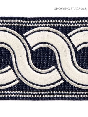 GUILLOCHE EMBROIDERED TAPE
