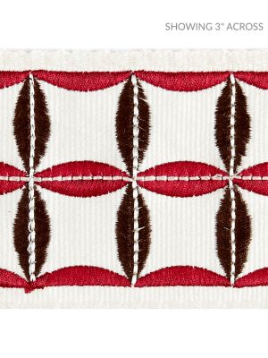 FIORI EMBROIDERED TAPE
